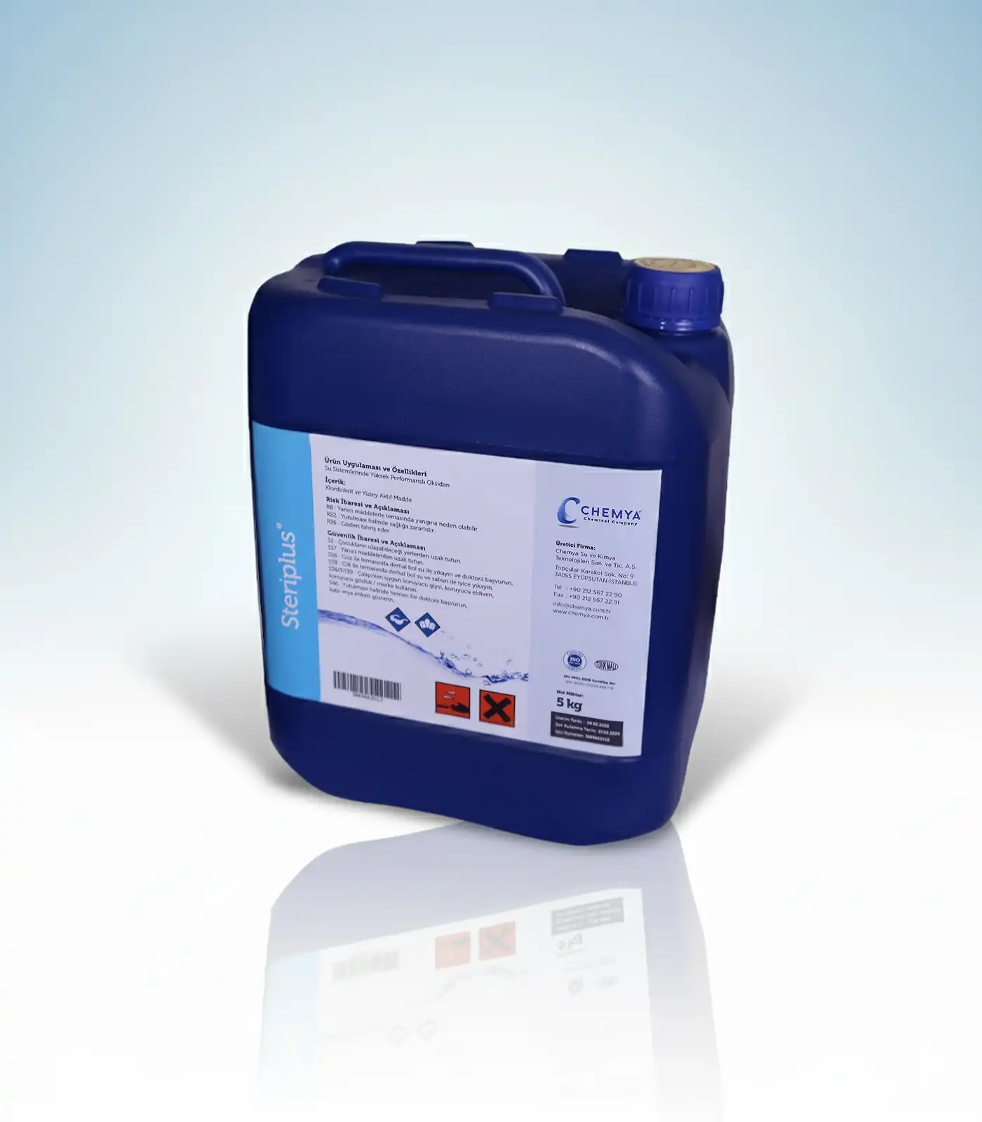 Klordioksit Steriplus 5 Litre Klordioksit Steriplus 5 Litre