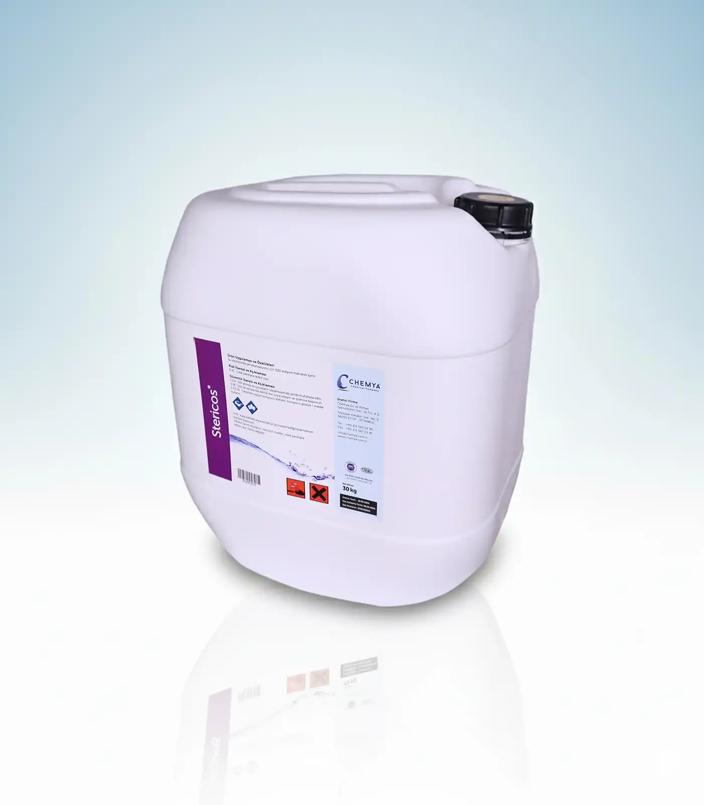 Stericos® 30 Litre 20 Litre Klordioksit Stericos® 30 Litre 20 Litre Klordioksit